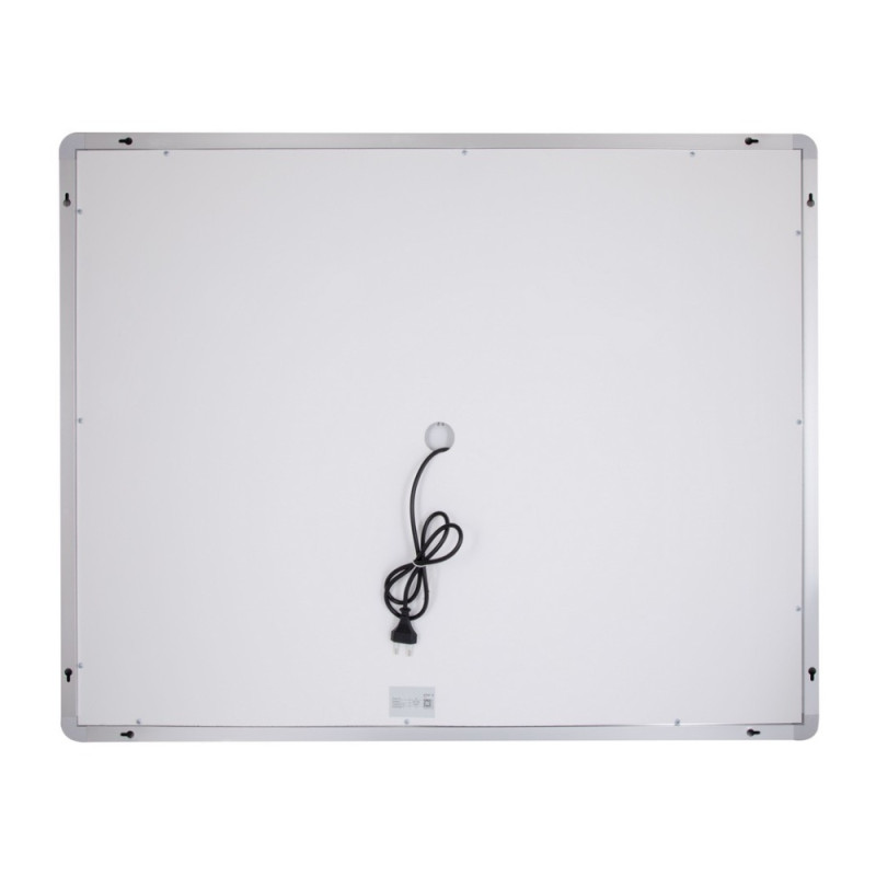 Зеркало Qtap Mideya (DC-F910) 1000х800 с LED-подсветкой Touch, с антизапотеванием, диммером, рег. яркости QT2078F910W