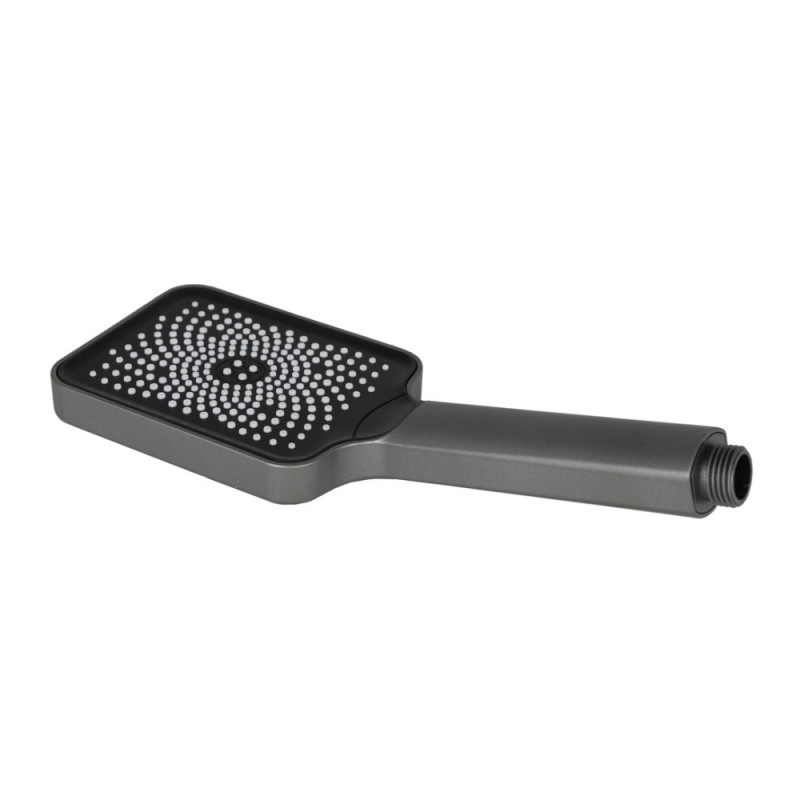 Qtap Rucni Лійка для ручного душу 145x90 мм прямокутна QTRUCA145S1GRP Graphite