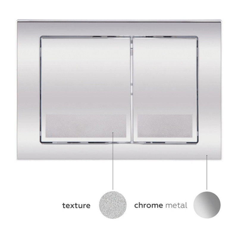 Панель змиву для унітаза Qtap Nest QT0111M06028CRM