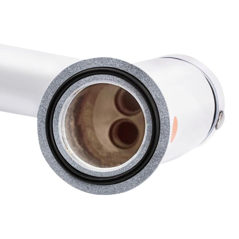 Змішувач для раковини Qtap Grand QTGRAWCR001F White