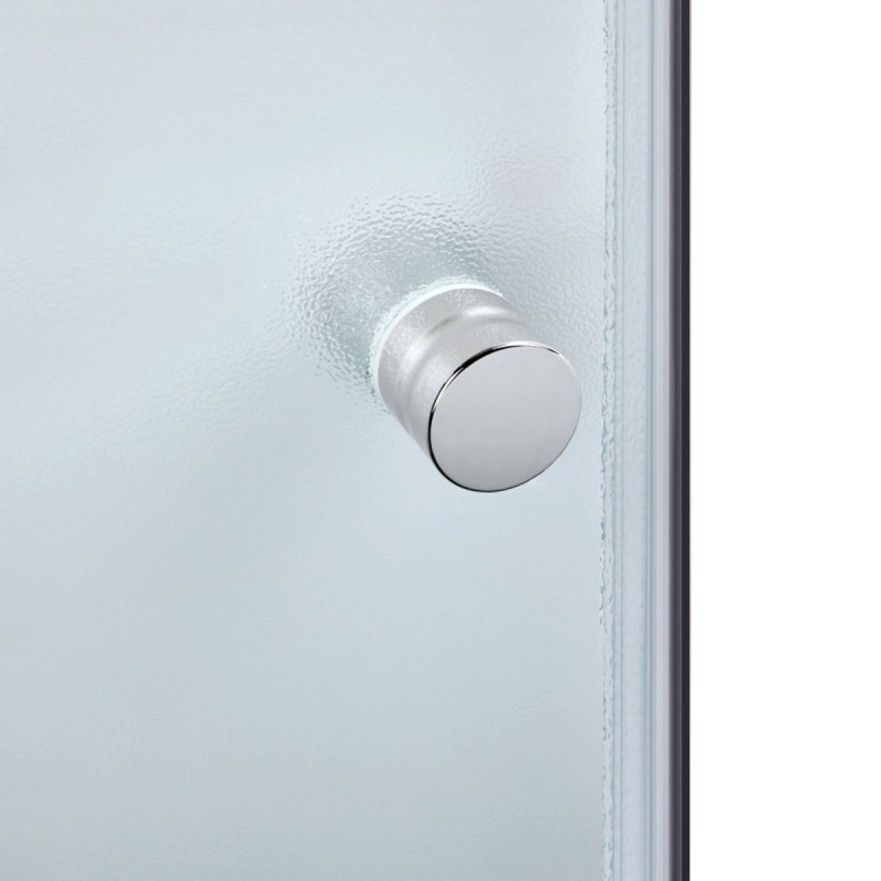 Душова кабіна Lidz Latwa SC90x90.SAT.MID.FR, скло Frost 4 мм без піддона