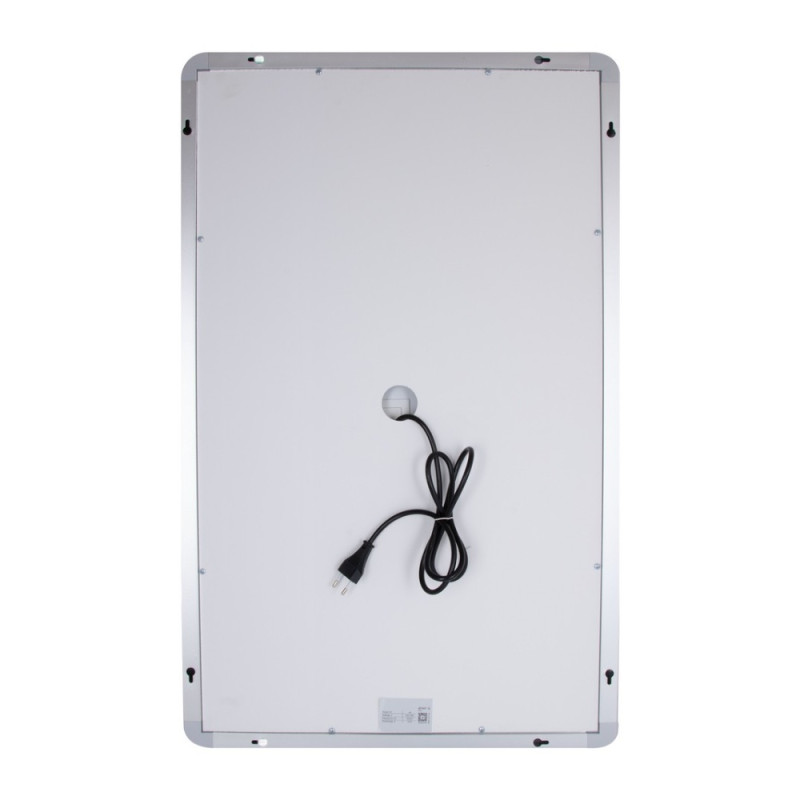 Дзеркало Qtap Mideya (DC-F911) 500х800 з LED-підсвічуванням Touch, з антизапотіванням, димером QT2078F911W