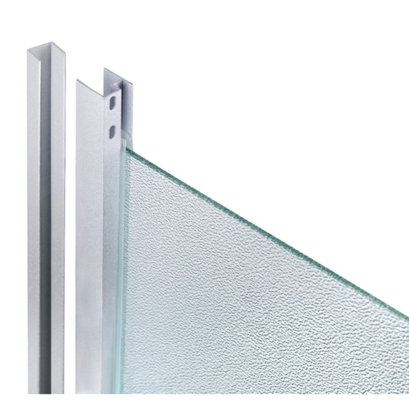 Душова кабіна Lidz Latwa SC90x90.SAT.LOW.FR, скло Frost 4 мм без піддона