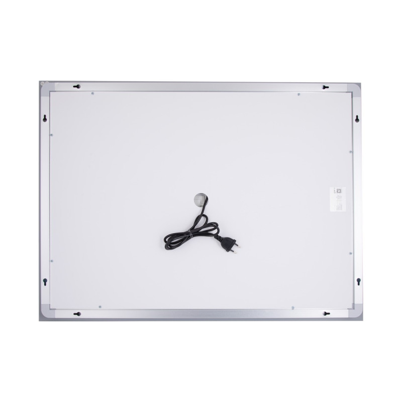 Дзеркало Qtap Cardinal 600х800 з LED-підсвічуванням Touch, з антизапотіванням, з димером, рег. темп. кольору (3000-6500K) QT0478C6080