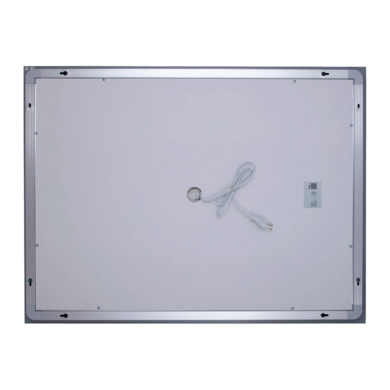 Дзеркало Lidz Kubis 800х600 з LED-підсвічуванням Touch, з антизапотіванням, з димером, рег. яскравості LD78LF9047400
