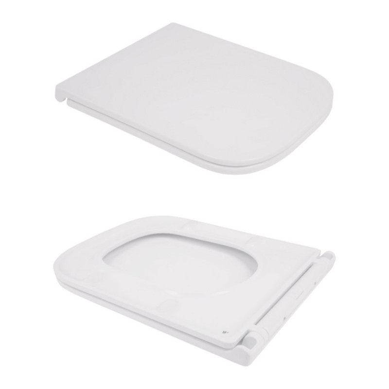 Унітаз підвісний Qtap Tern безобідковий з сідінням Soft-close QT1733052ERW