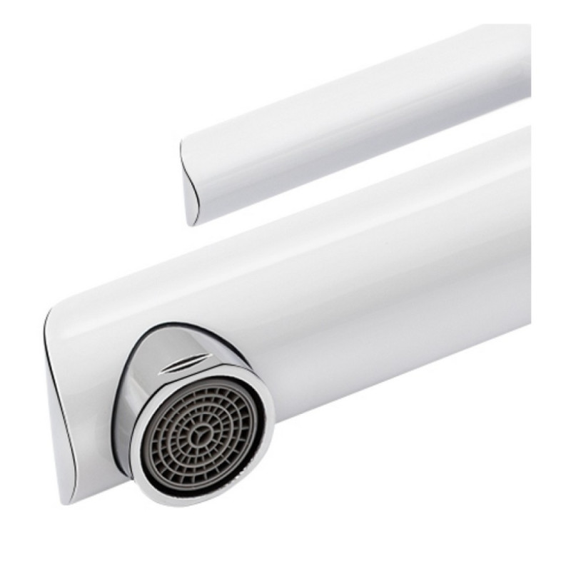 Змішувач для раковини Qtap Grand QTGRAWCR001F White