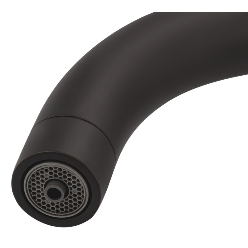 Смеситель для кухни Qtap Kuchyne с подключением для питьевой воды QTKUC92102UB Black Matt