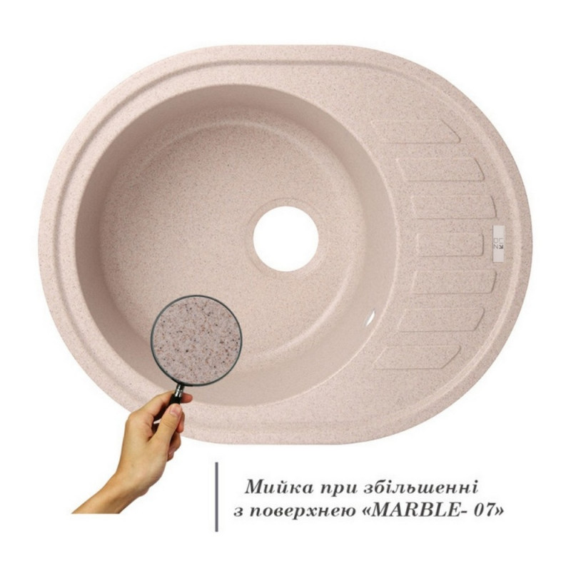 Кухонна мийка Lidz 620x500/200 MAR-07 (LIDZMAR07620500200)