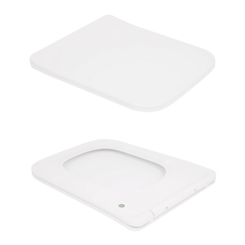 Унітаз-компакт Qtap Kalao безобідковий з сідінням Soft-close QT08221213AW
