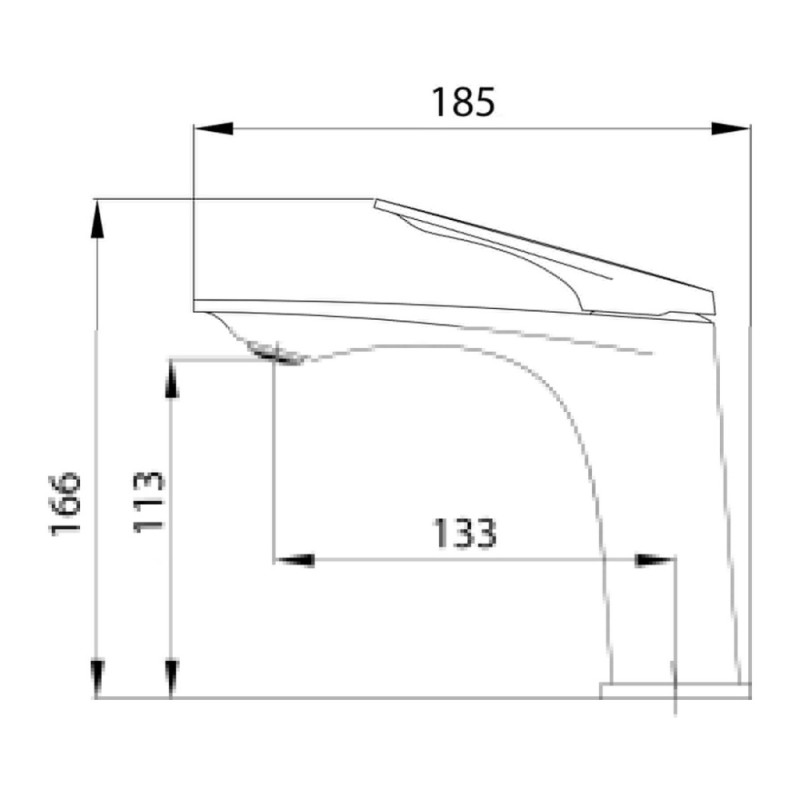 Змішувач для раковини Qtap Vlasta New QTVLA270CRM45640 Chrome
