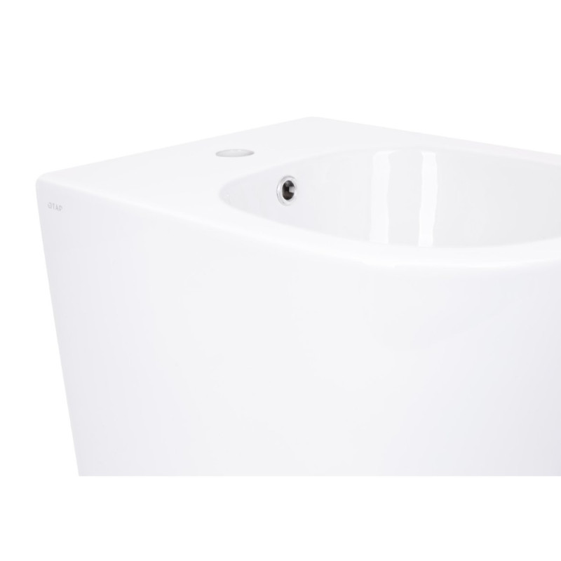 Биде подвесное Qtap Swan 485х360х320 мм, White QT16555379W