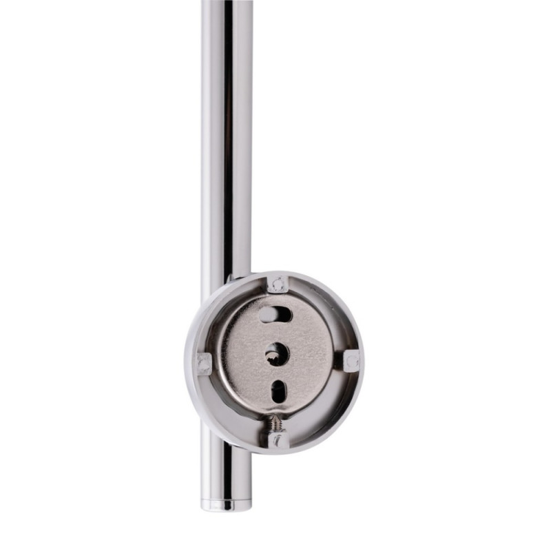 Стійка універсальна Qtap Sprha 700 мм округла з полицею QT003 Chrome