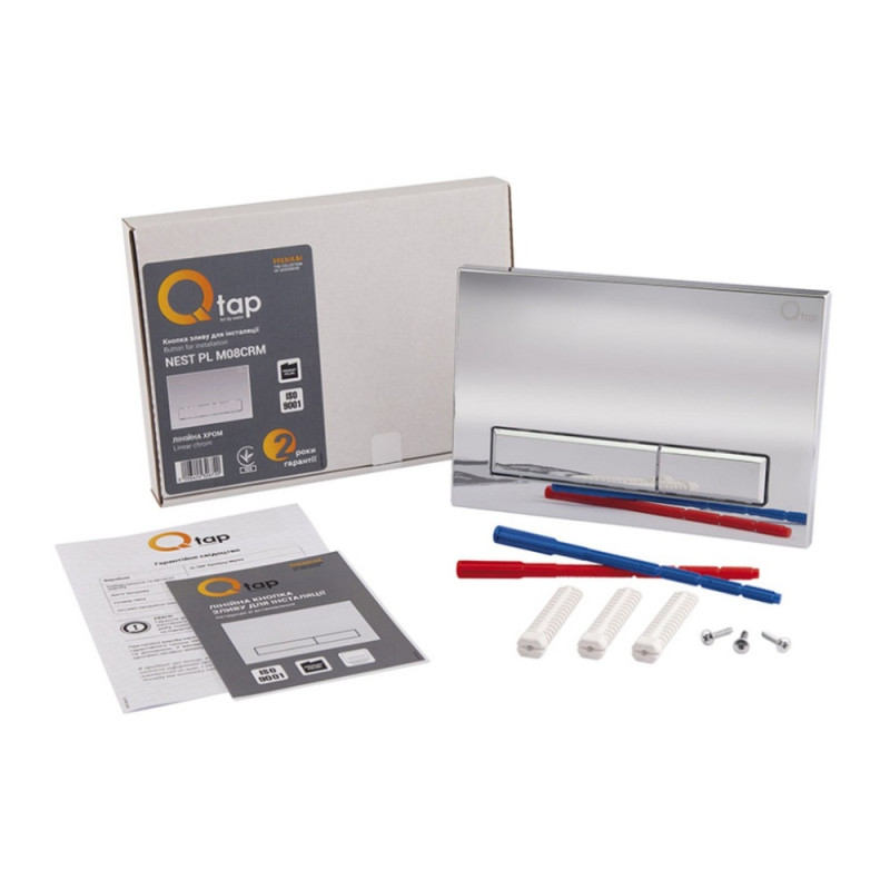 Панель змиву для унітаза Qtap Nest QT0111M08381CRM