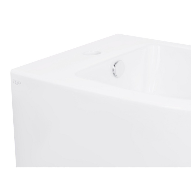 Биде подвесное Qtap Robin 515х370х350 White QT13551381GW