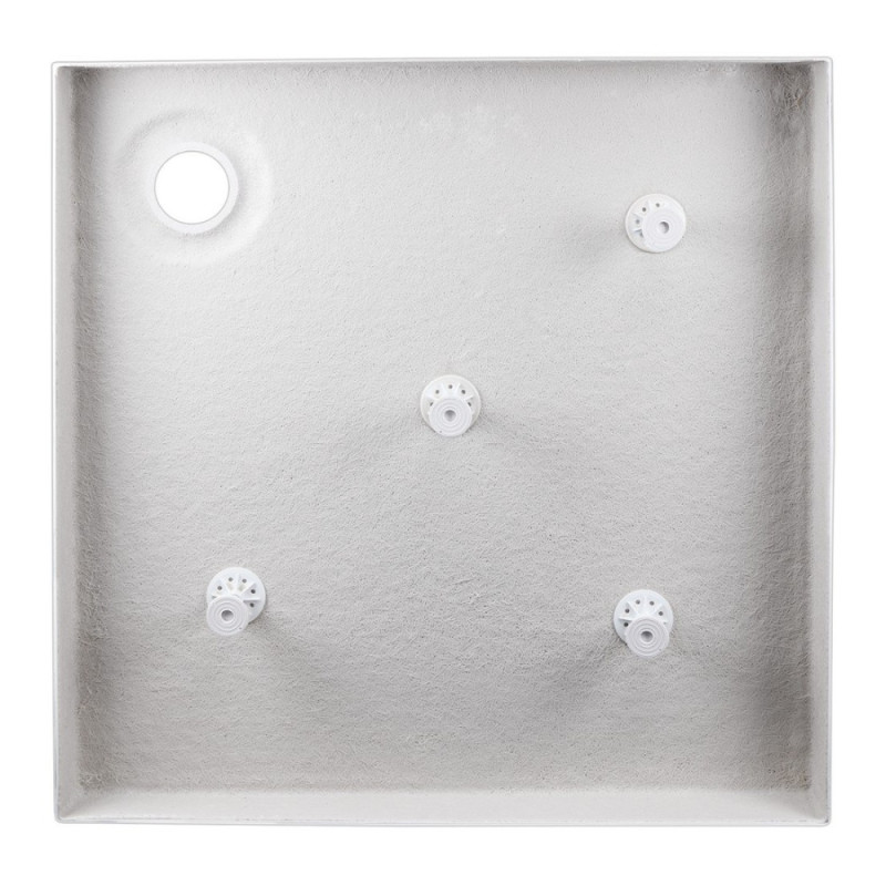 Душовий піддон Qtap Tern 309912C 90x90x12 см + сифон