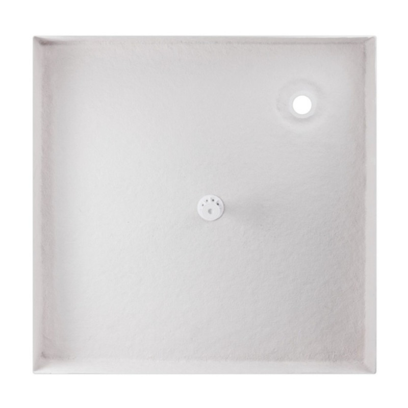 Набір Lidz душова кабіна Wawel SC90x90.SAT.LOW.FR, скло Frost 4 мм + піддон Mazur