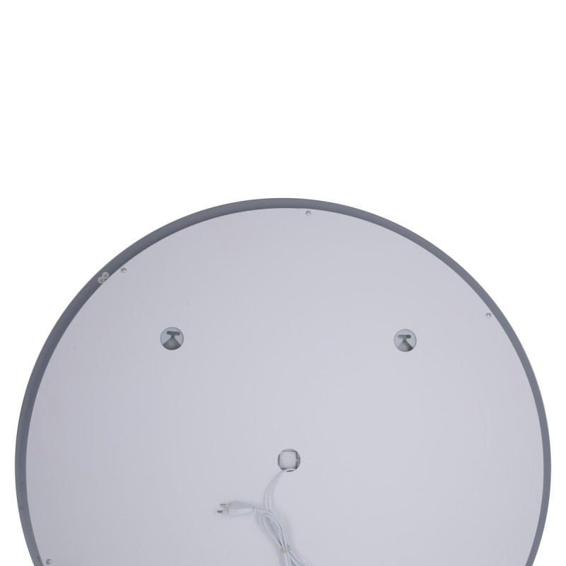 Зеркало Lidz Aria R800 с LED-подсветкой Touch, с антизапотеванием, с диммером, рег. яркости LD78LR800