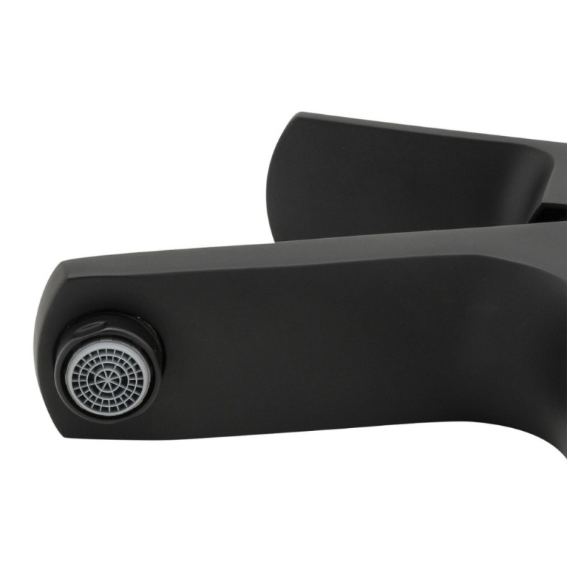 Смеситель для раковины Qtap Lipno QTLIPNO1023101CB Black Matt