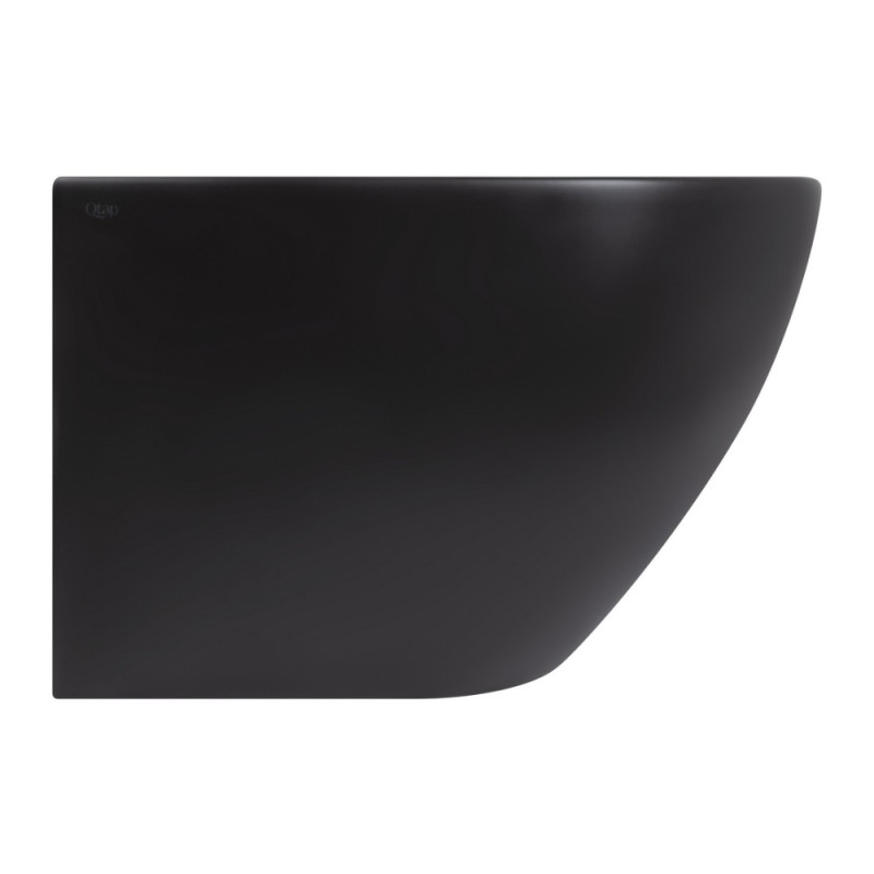 Биде подвесное Qtap Robin 495х370х325 Matt black QT1355046FMB