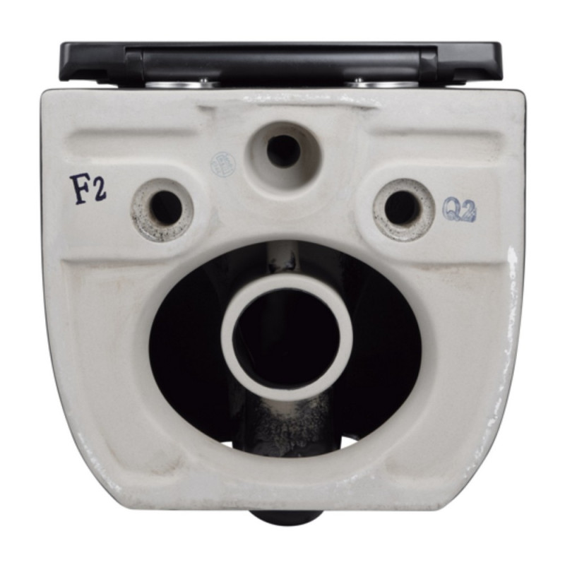 Унитаз подвесной Qtap Gemini безободковый с сиденьем Soft-close QT2533076EUQMB