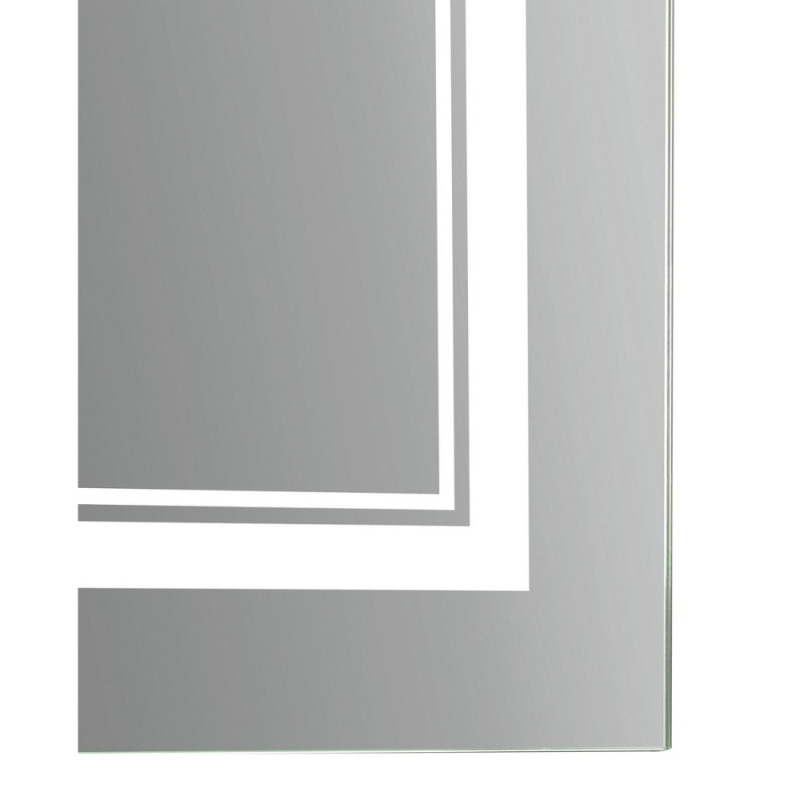 Дзеркало Qtap Cardinal 1200х800 з LED-підсвічуванням Touch, з антизапотіванням, з димером, рег. темп. кольору (3000-6500K) QT0478C12080