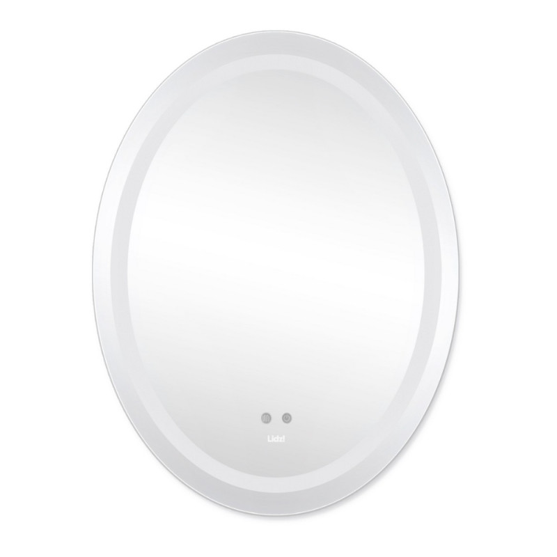 Дзеркало Lidz Vida 700х500 з LED-підсвічуванням Touch, з антизапотіванням, з димером, рег. яскравості LD78LF5070