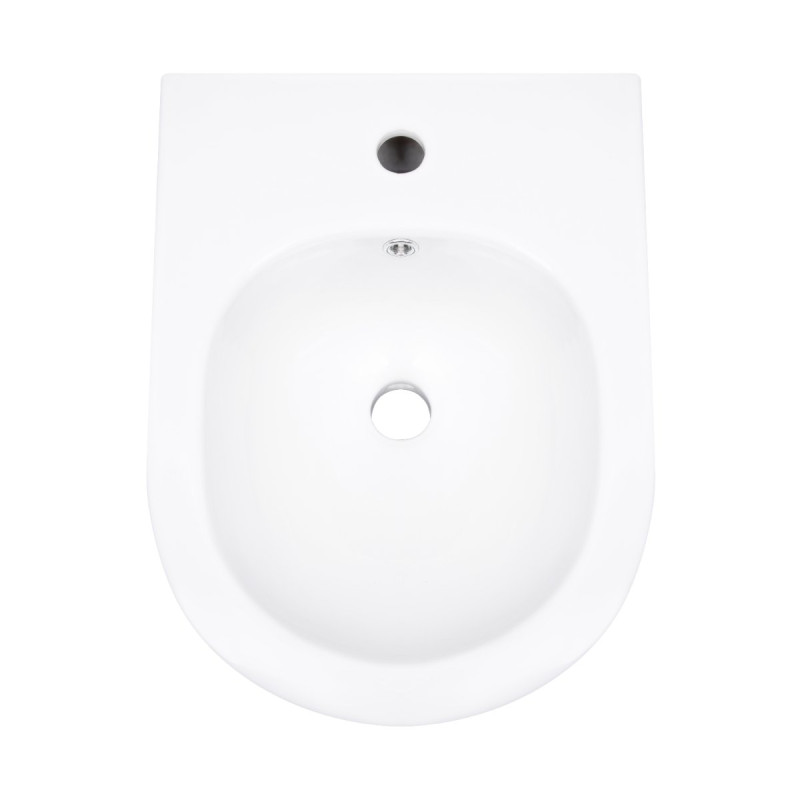 Биде подвесное Qtap Swan 485х360х320 мм, White QT16555379W