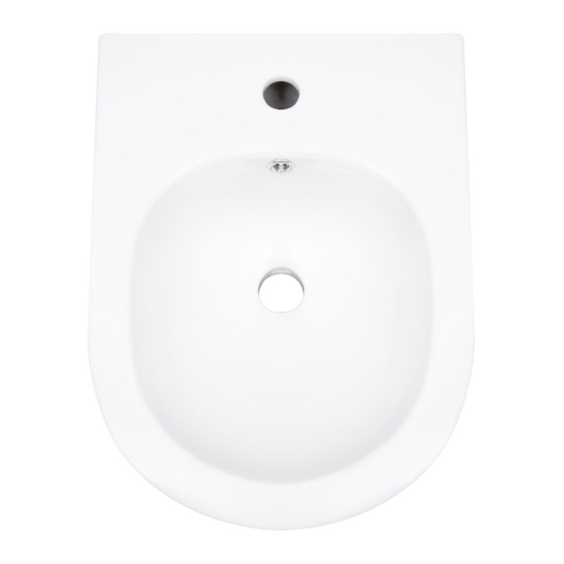 Биде подвесное Qtap Swan 485х360х320 мм, White QT16555379W