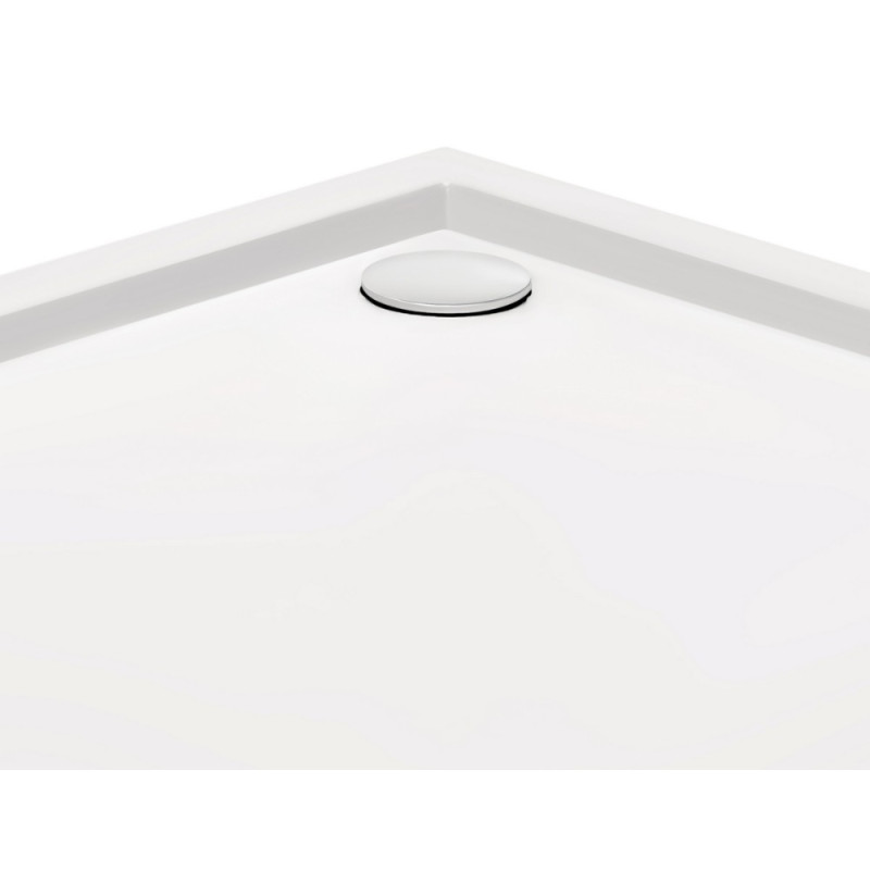 Душовий піддон Qtap Tern 301112 100x100x12 см + сифон