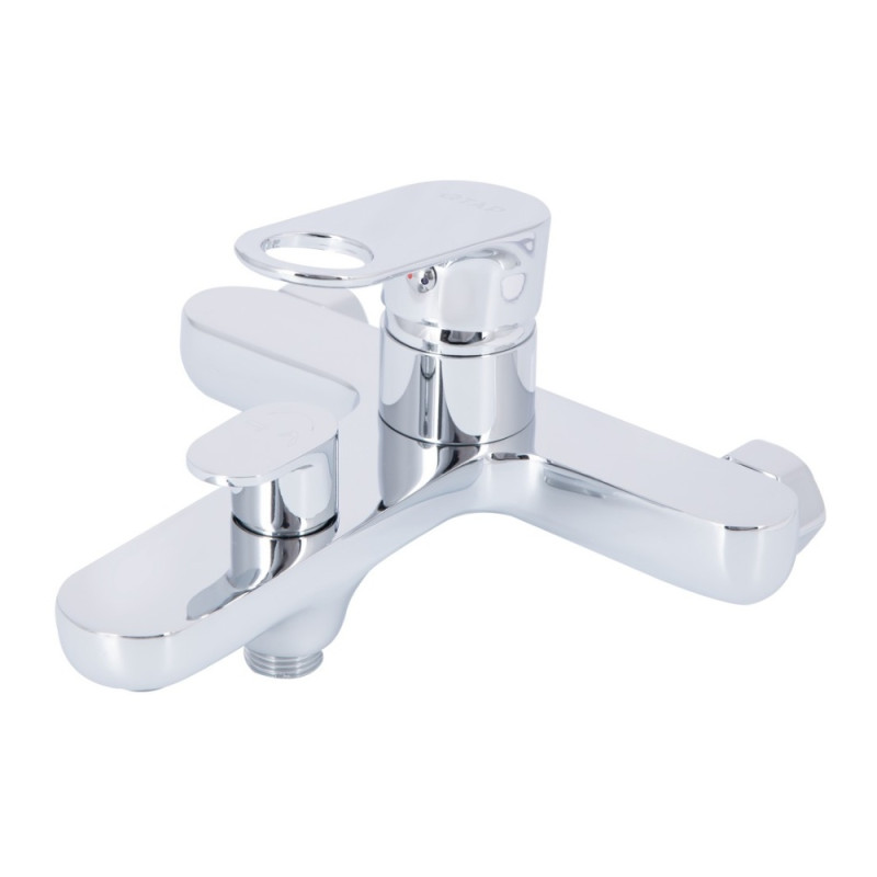 Смеситель для ванны Qtap Jay (c душевым гарнитуром) QTJAY259CRM45541 Chrome