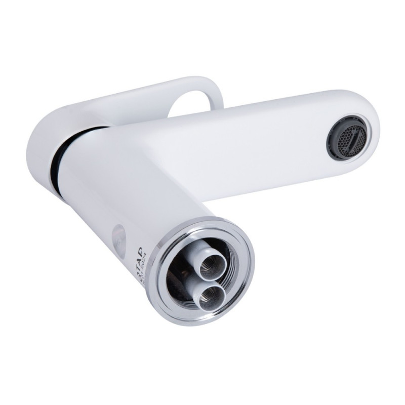 Смеситель для раковины Qtap Jay QTJAY270CRW45551 Chrome/White