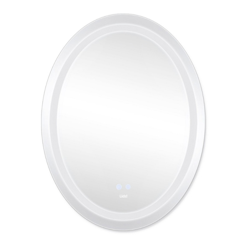 Дзеркало Lidz Vida 700х500 з LED-підсвічуванням Touch, з антизапотіванням, з димером, рег. яскравості LD78LF5070