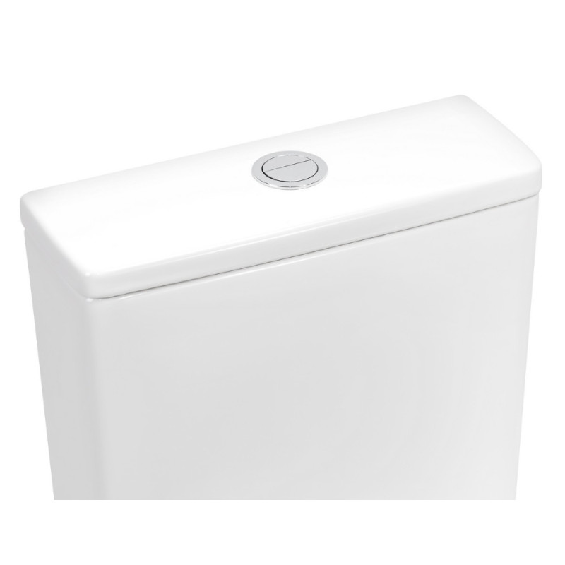 Унітаз-компакт Qtap Scorpio безобідковий з сидінням Soft-close QT14226002W