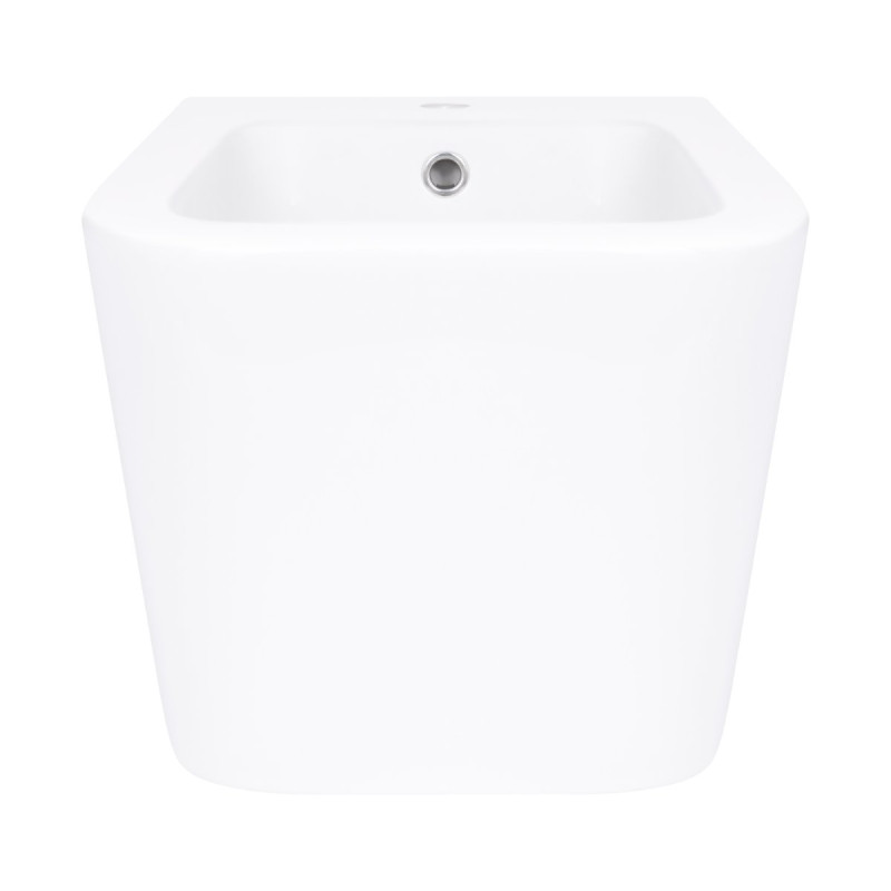 Биде подвесное Qtap Crow 485х340х290 мм White QT05555371W