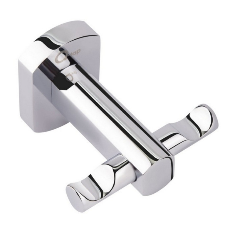 Крючок Qtap Liberty двойной QTLIBCRM1154 Chrome
