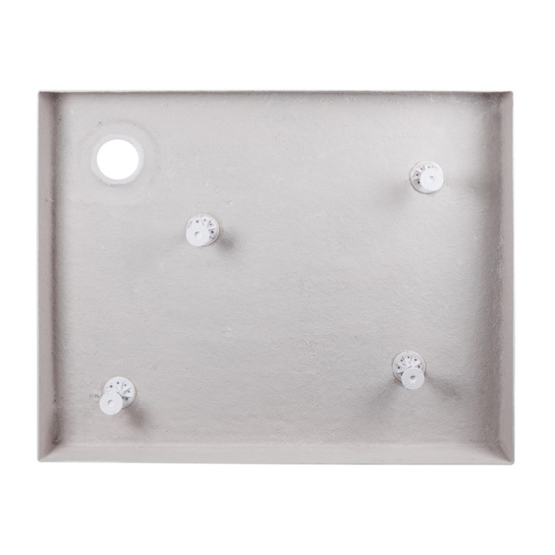 Душовий піддон Qtap Tern 301812C 100x80x12 см + сифон