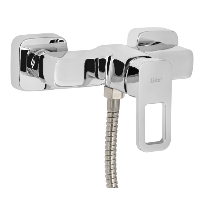 Змішувач для душу Lidz Wawel 010 (з душовим гарнітуром) (k40) LDWAW010CRM45390 Chrome