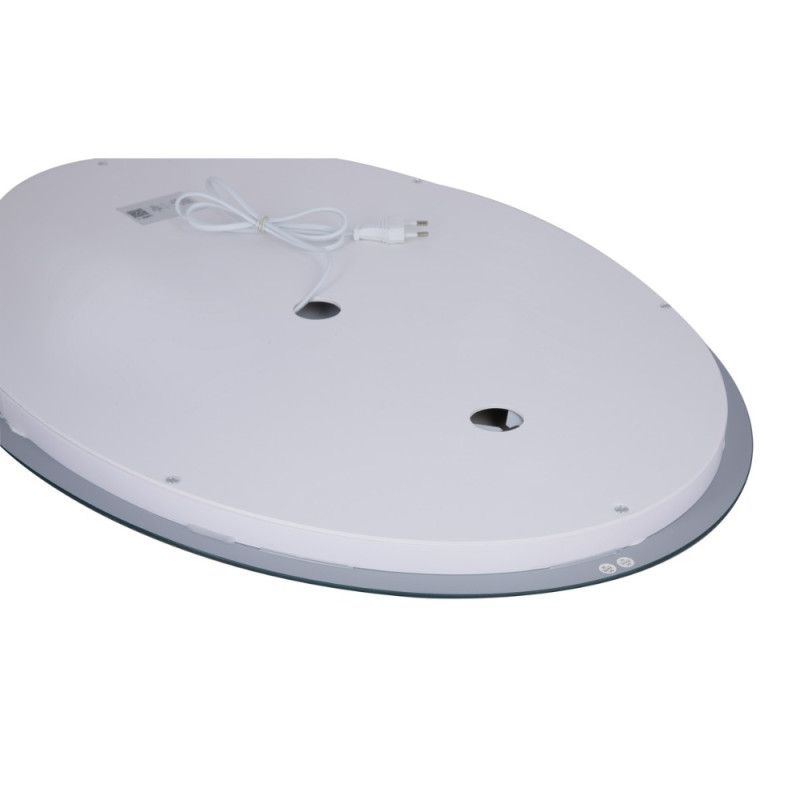 Дзеркало Lidz Vida 700х500 з LED-підсвічуванням Touch, з антизапотіванням, з димером, рег. яскравості LD78LF5070
