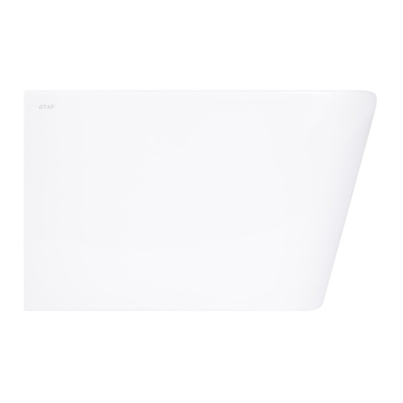 Биде подвесное Qtap Crow 485х340х290 мм White QT05555371W