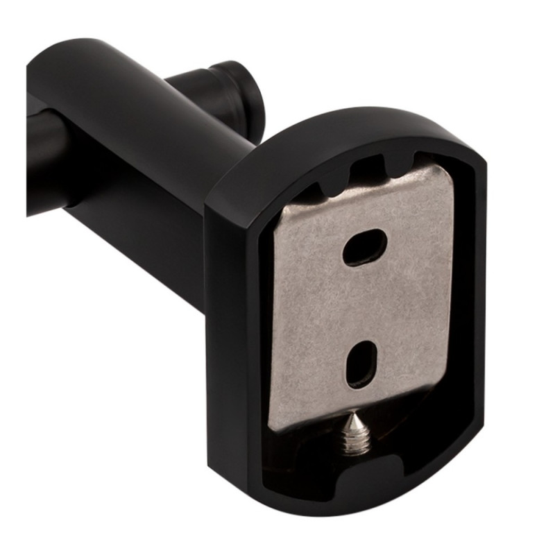 Склянка з тримачем Qtap Liberty настінна QTLIBBLM1158 Black