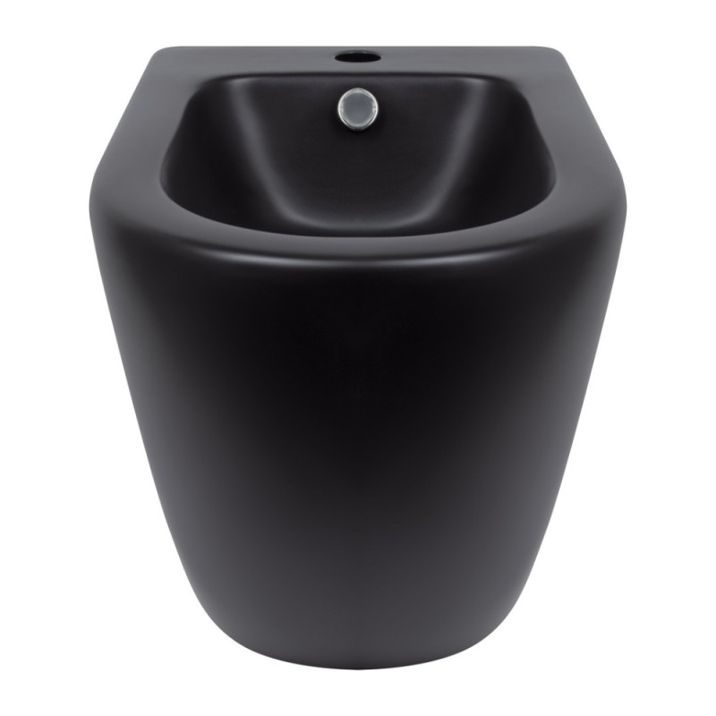 Биде напольное Qtap Robin 565x360x405 Matt black QT13442141CMB