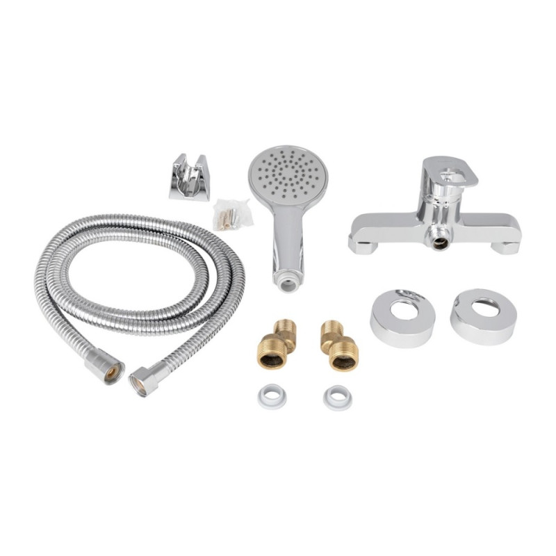 Смеситель для душа Lidz Latwa 010 (с душевым гарнитуром) (k40) LDLAT010CRM45416 Chrome