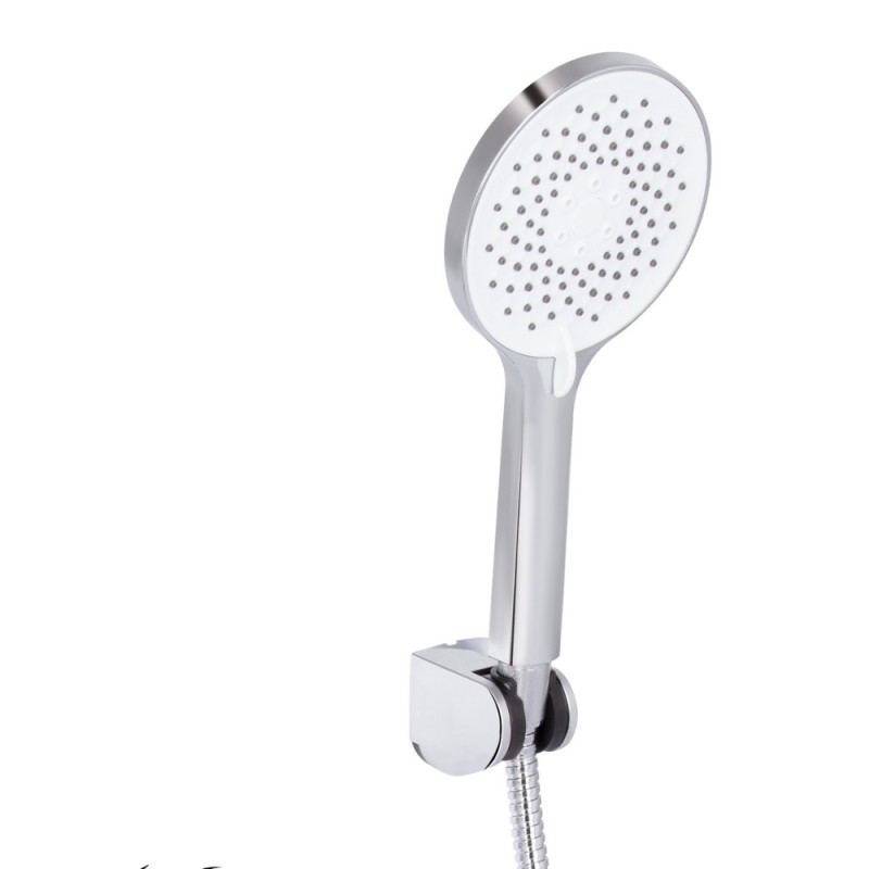 Смеситель для ванны Qtap Vlasta New (c душевым гарнитуром) QTVLA259CRM45642 Chrome