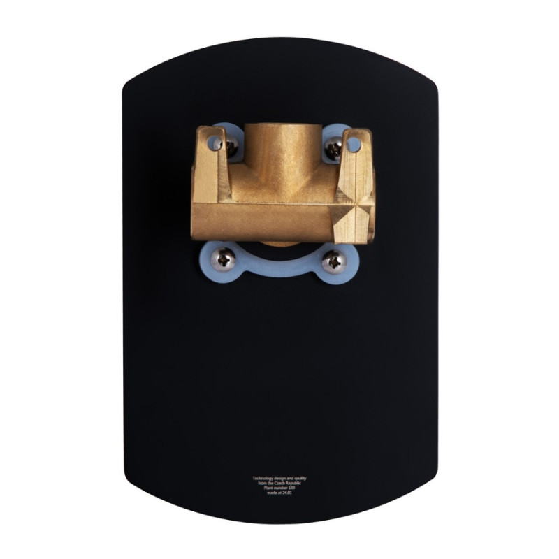 Смеситель для душа Qtap Slavonice скрытого монтажа QTSLA267BLM45903 Black Matt