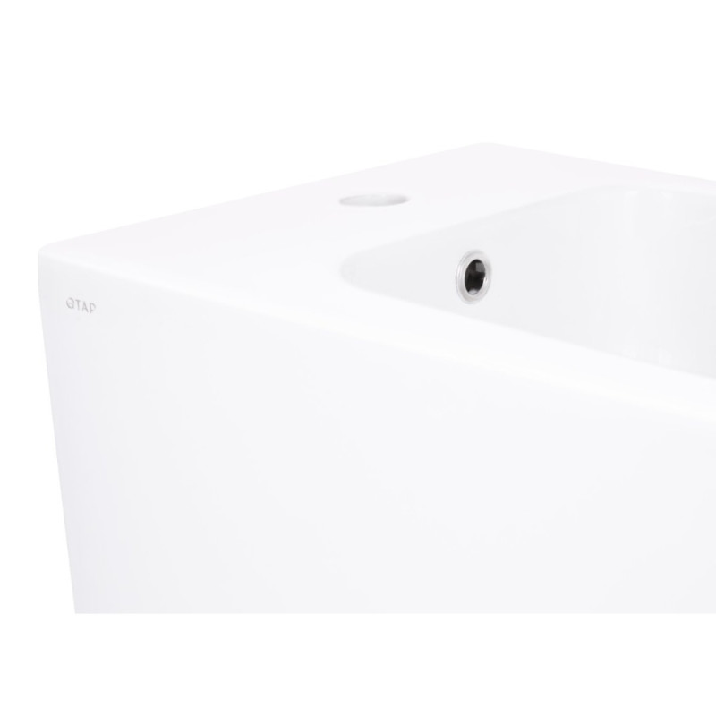 Биде подвесное Qtap Crow 485х340х290 мм White QT05555371W
