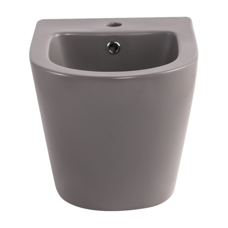 Біде підвісне Qtap Robin 515x370x350 мм, Stone grey QT13551381GSG