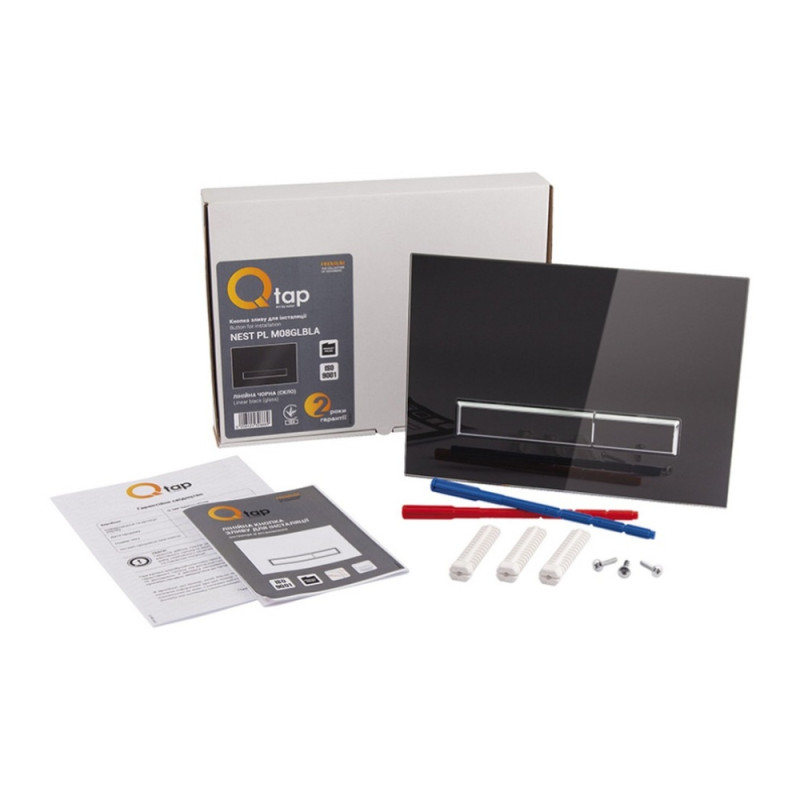 Панель змиву для унітаза Qtap Nest QT0111V1107GB