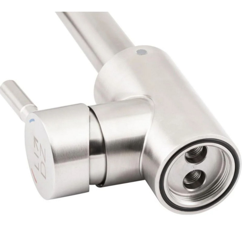 Змішувач для кухні Lidz Aria 015F2 (k35) LDARI015F2NKS34942 Nickel