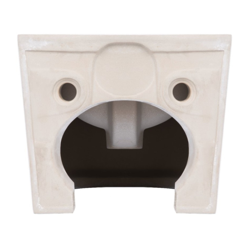 Биде подвесное Qtap Crow 485х340х290 мм White QT05555371W